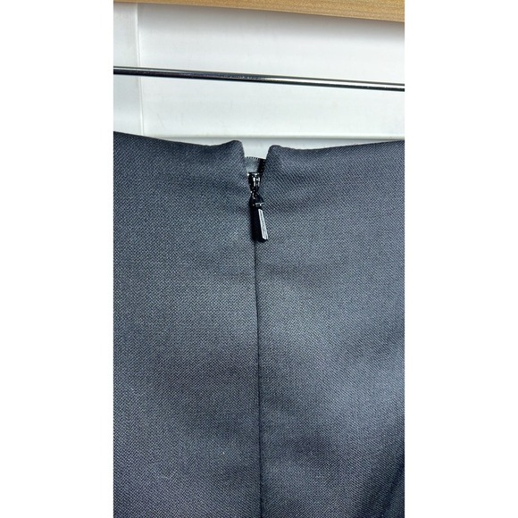 Brooks Brothers 346 100% Wool Lined Wrap Pencil Skirt Women's Size 14P Black - Picture 6 of 7